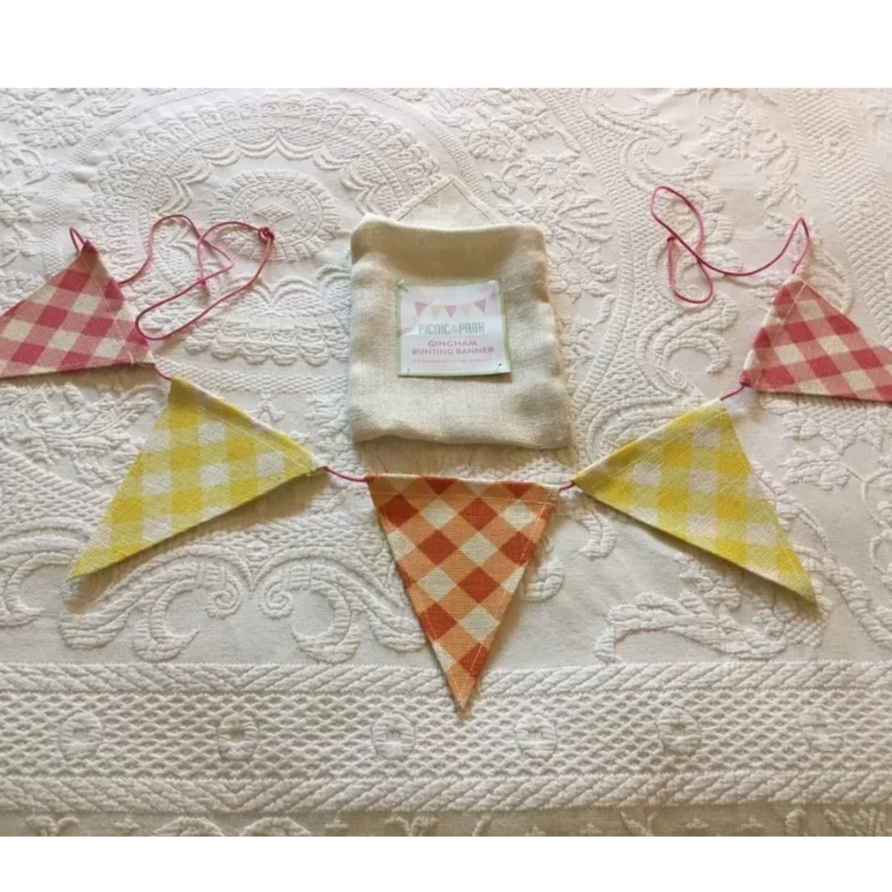 Pennant Jute Garland Flags Bunting Party Decor